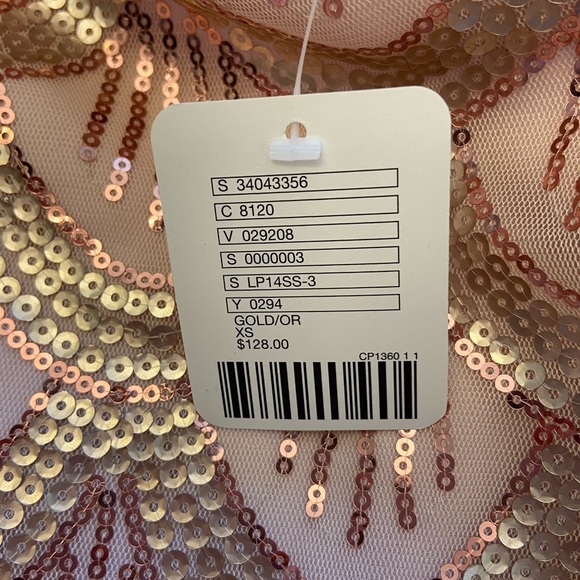 FREE PEOPLE SEQUINED SKIRT - Picture 3 of 3